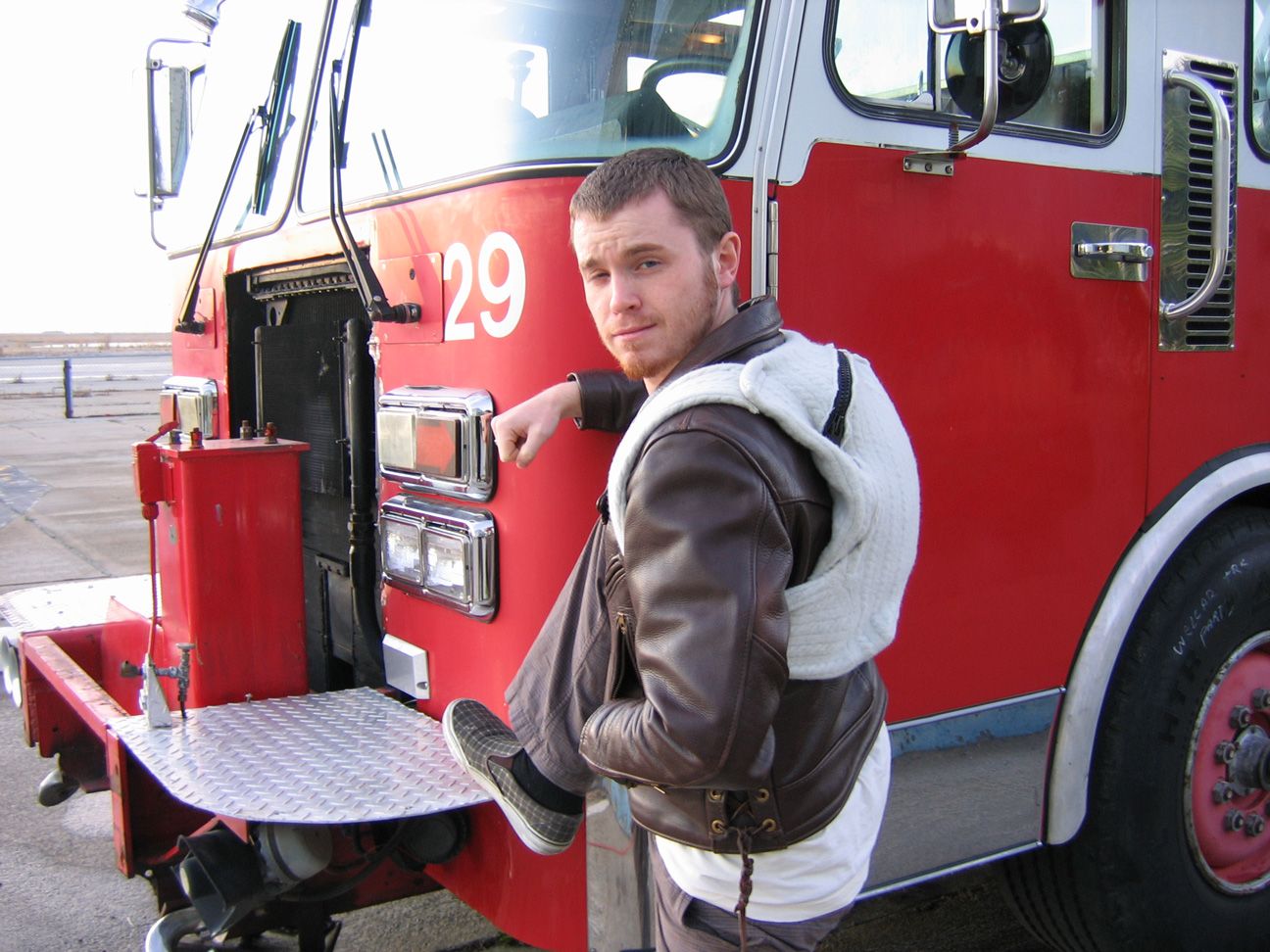 Shrunken Sweater Backpack