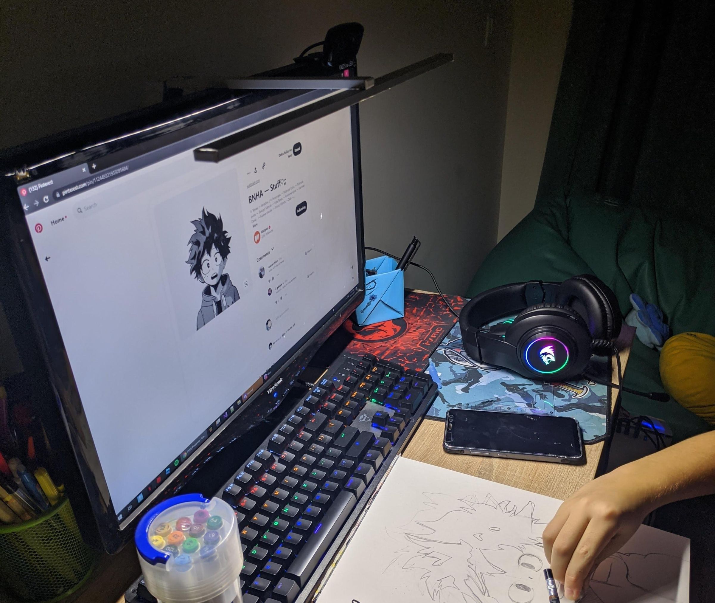 Computer Monitor Light for Desk