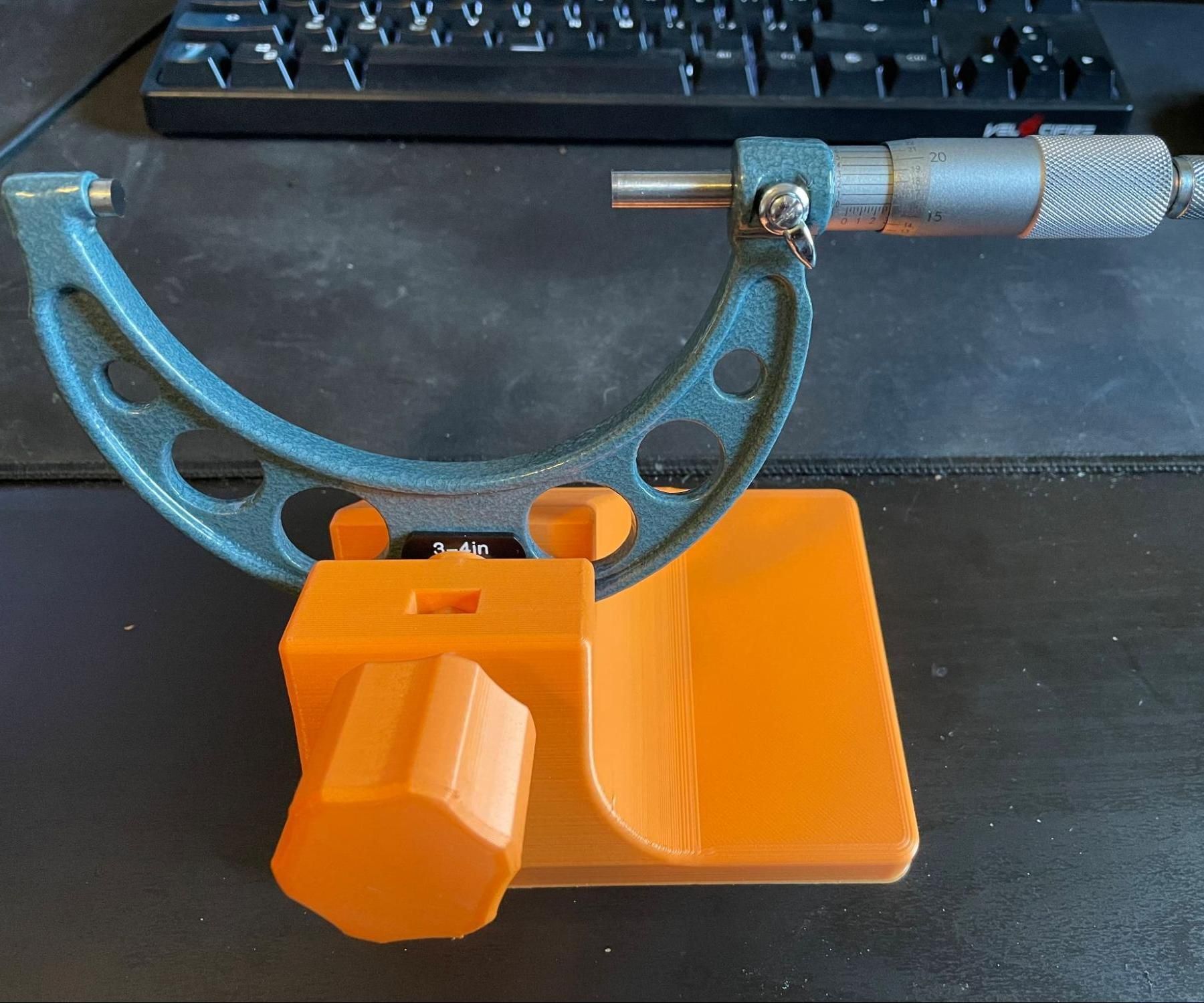 3D Printable Micrometer Stand