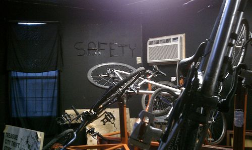 Bike Lock Safety Sculpture