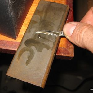 Sharpen the Curved Side