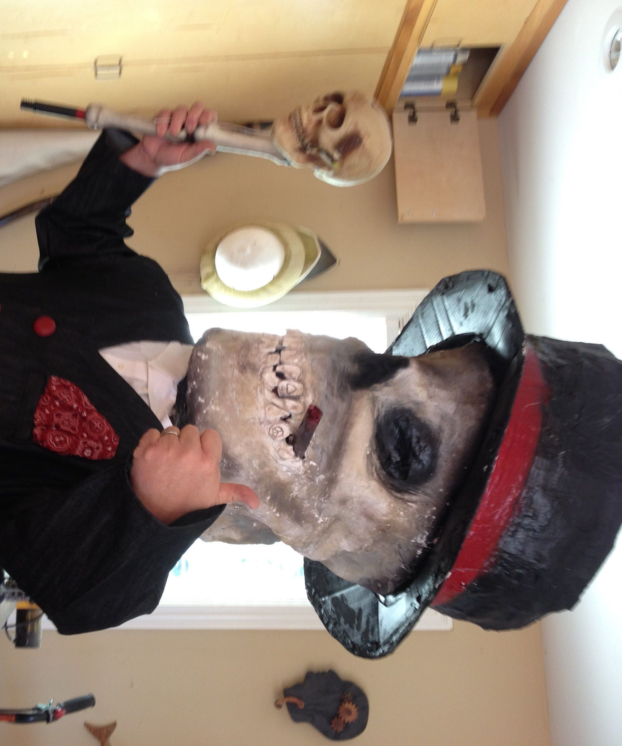 Giant Halloween Skull Mask