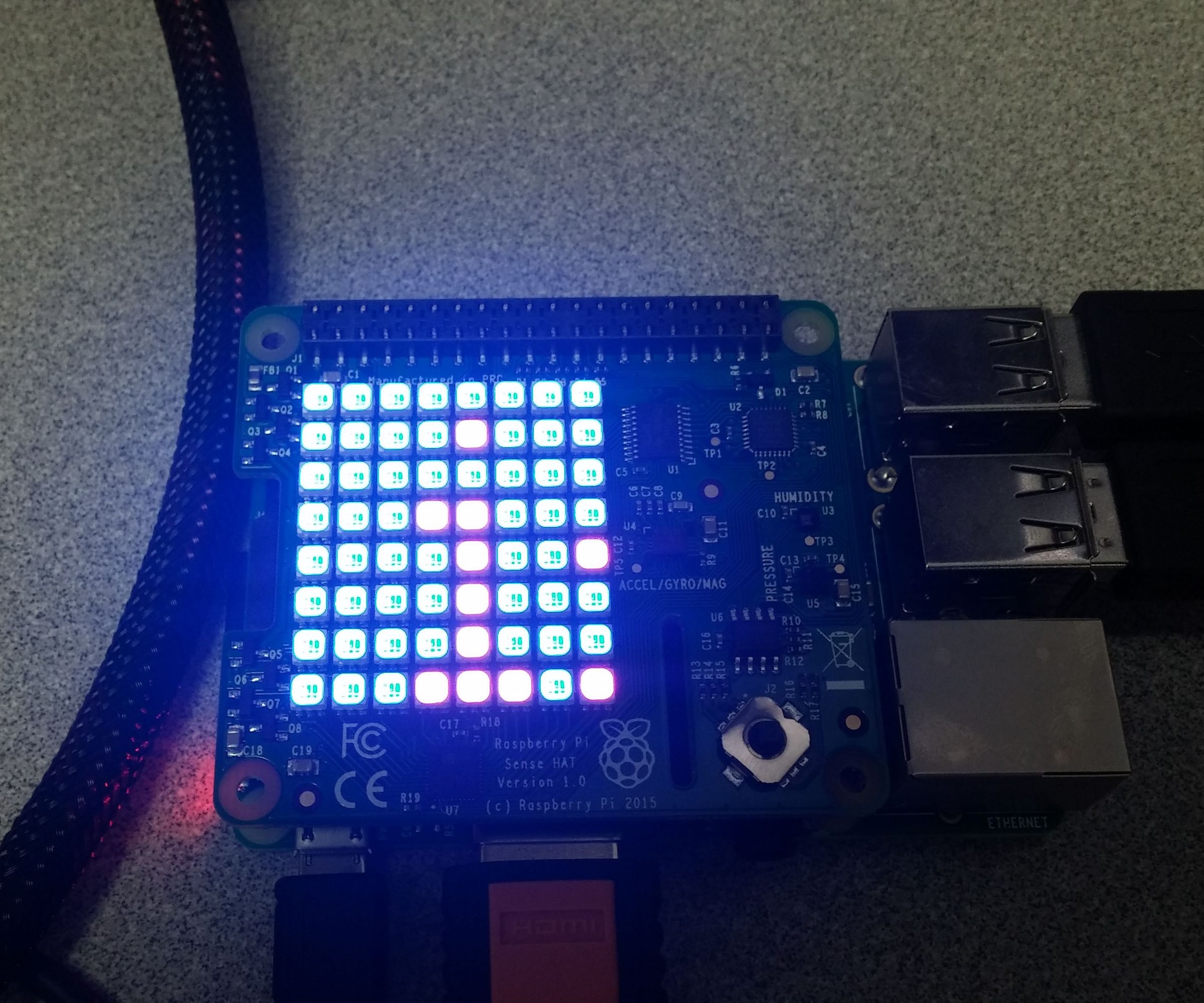 Weather Display With Sense Hat