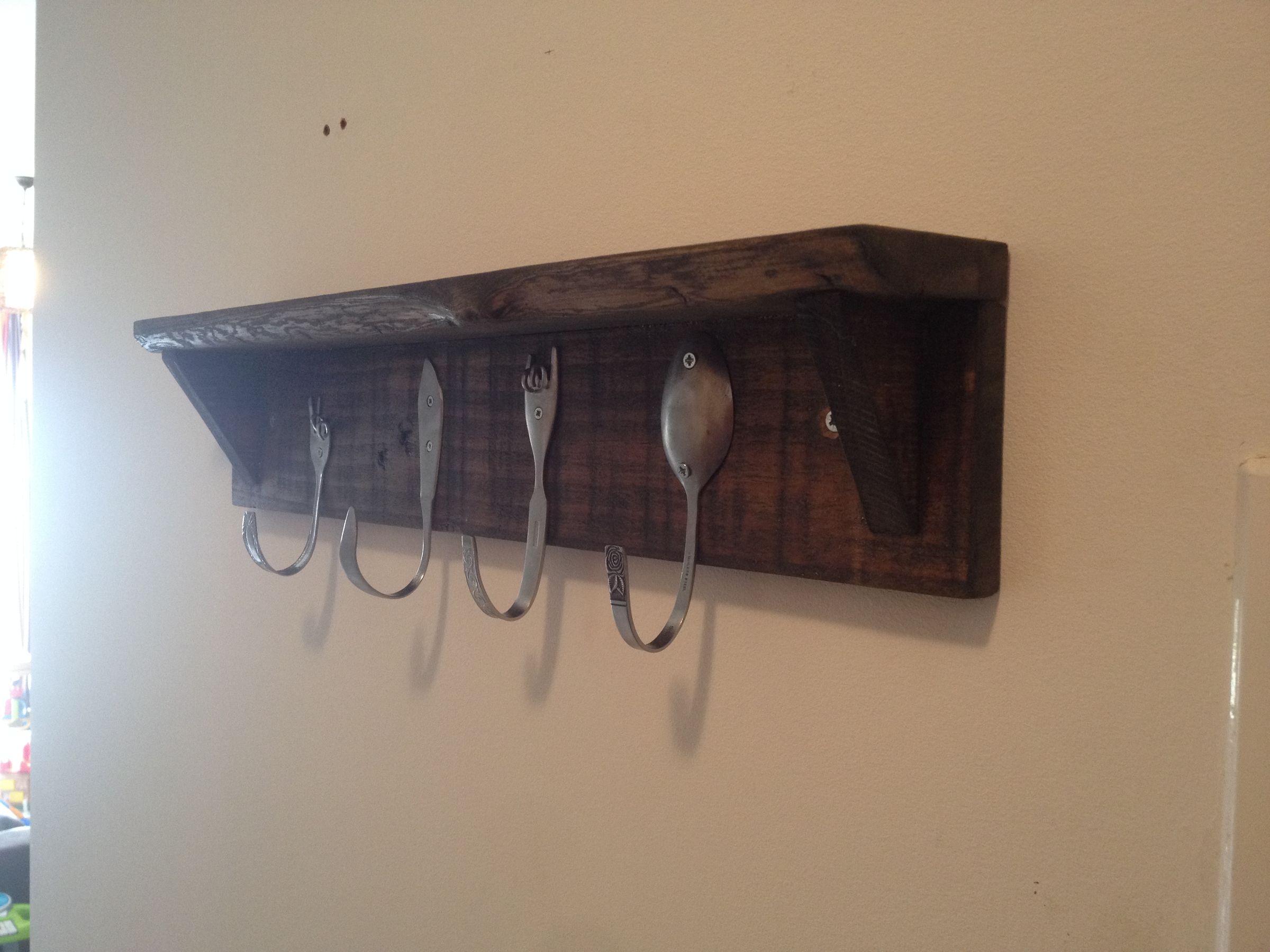 Upcycled Coat Rack Instructables