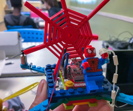 MLAB | LEGO SPIDER-DRONE INSPIRED BY INTO THE SPIDER-VERSE