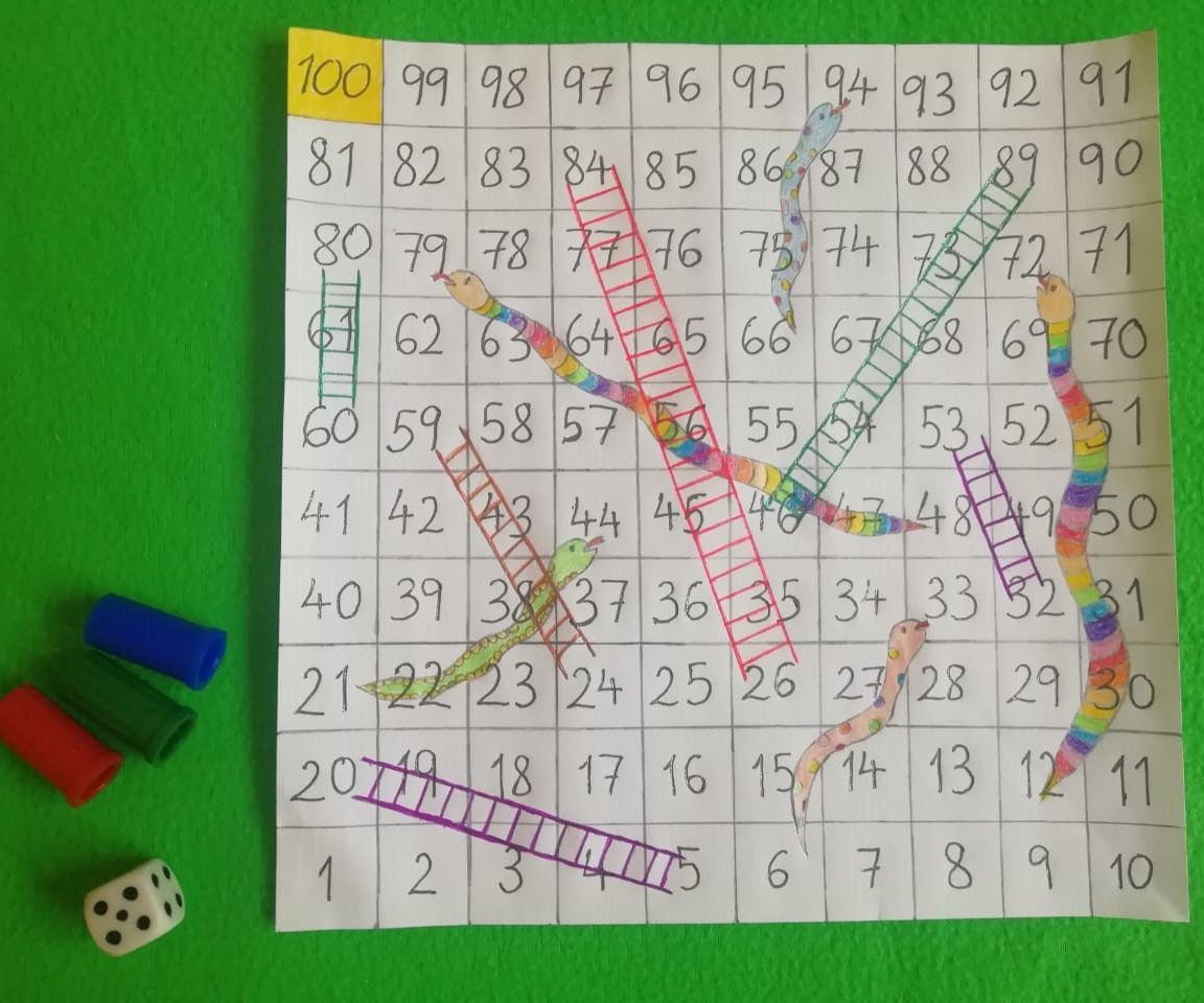 How to Make Your Own SNAKES & LADDERS Game : 6 Steps - Instructables