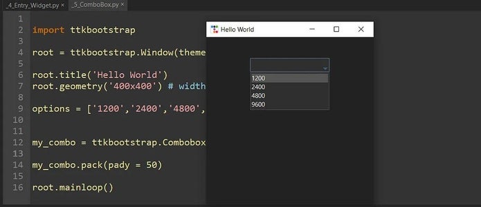Step-by-Step Guide to Drop-Down Combo Boxes Using Tkinter and ...
