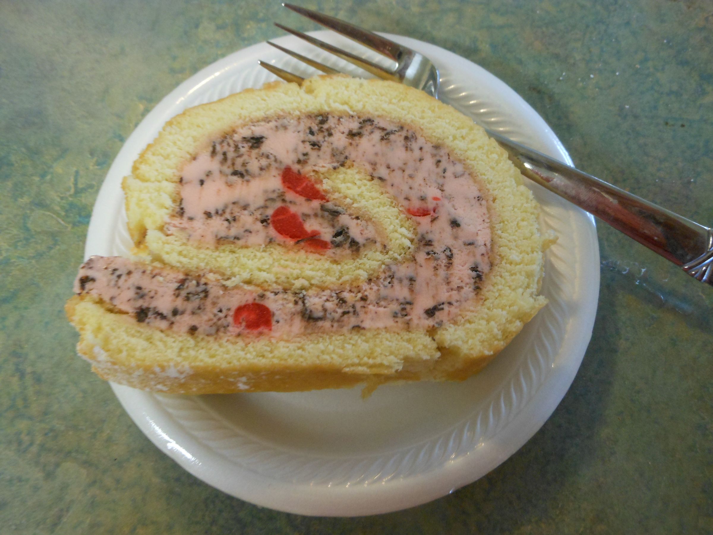 Ice Cream Cake Roll