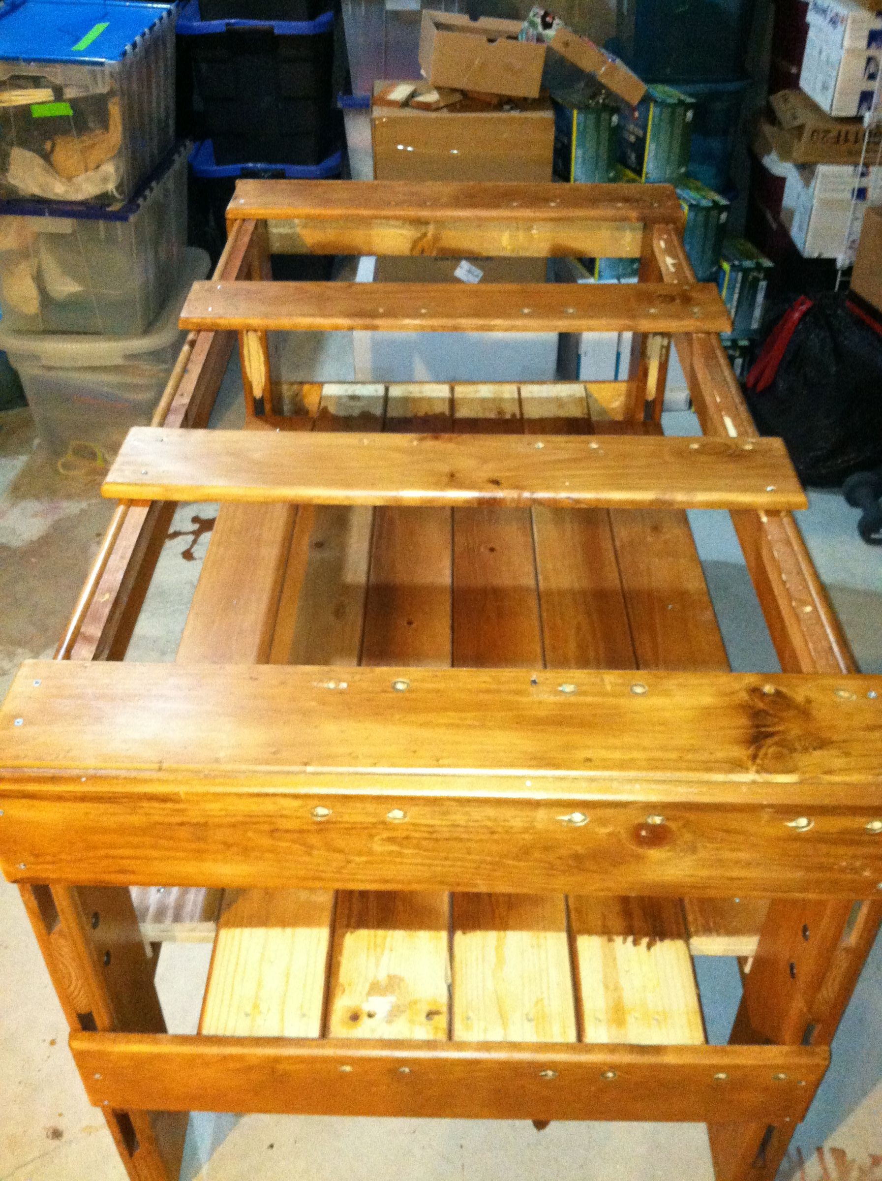 Upcycled Bunk Bed Workbench 5 Steps (with Pictures) Instructables