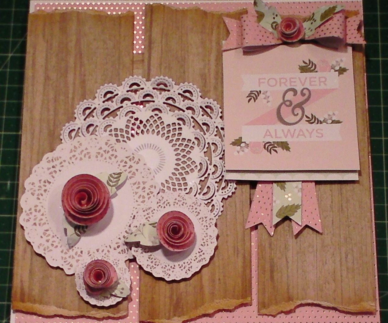 How to Make a Happy Day Vintage Doily Card