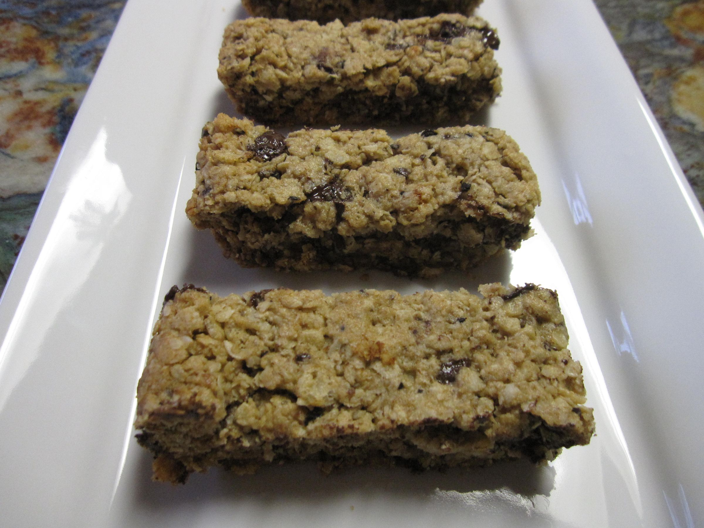 Chewy Espresso Granola Bars