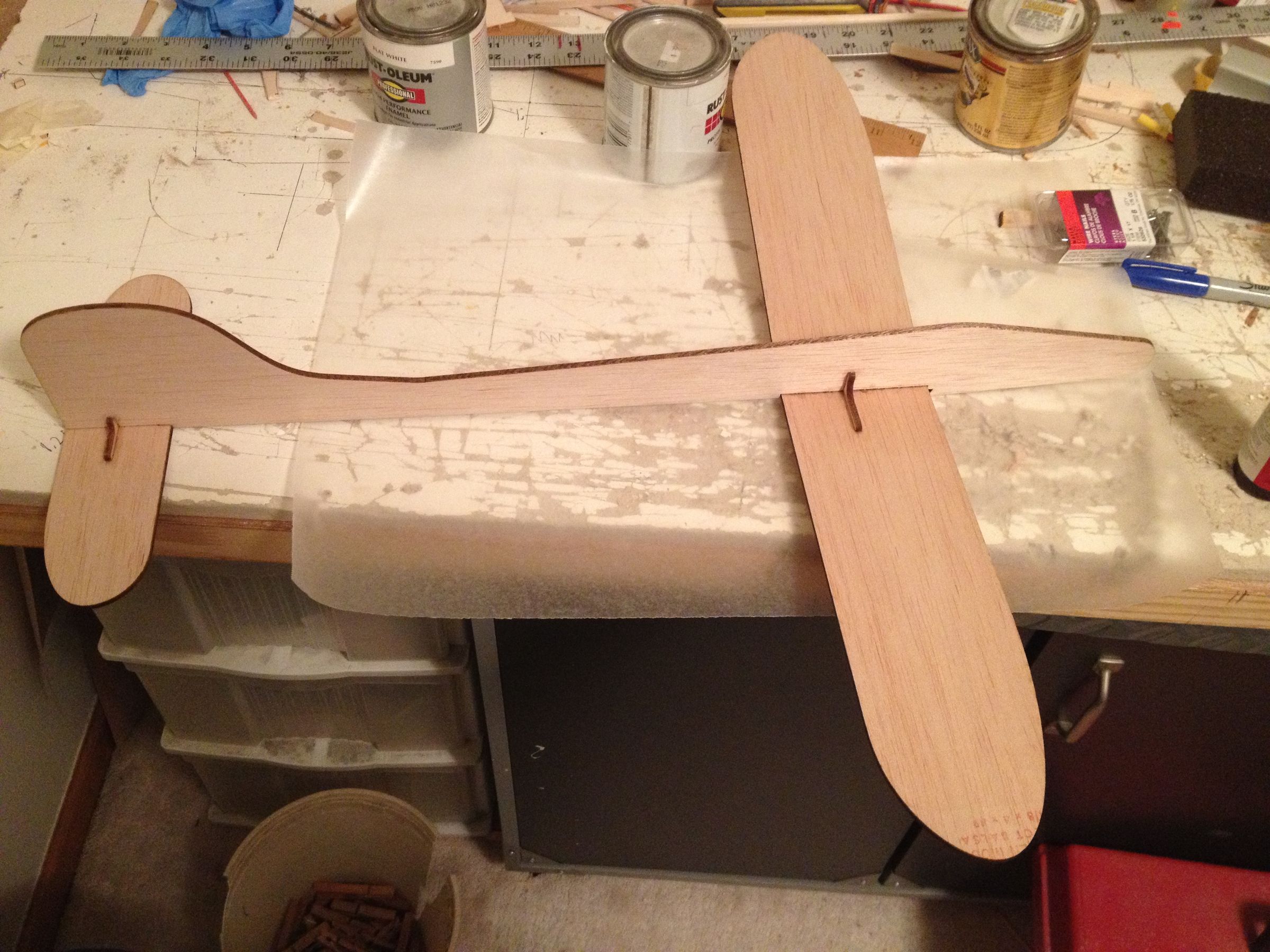 Balsa Throw Glider, I Made It at 8 Steps Instructables