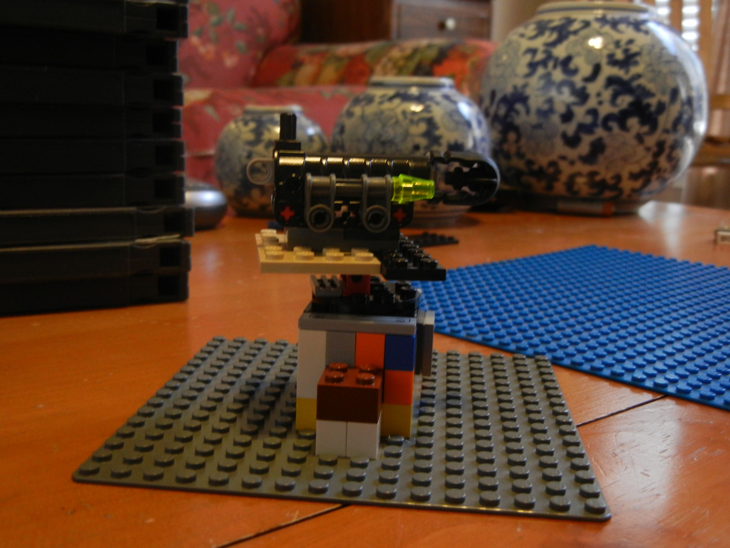 How to Make a Basic Lego Artillery Gun 9 Steps Instructables