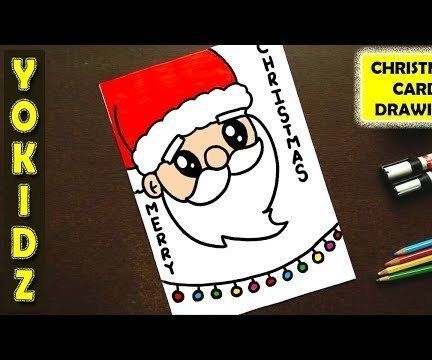 CHRISTMAS CARD DRAWING EASY