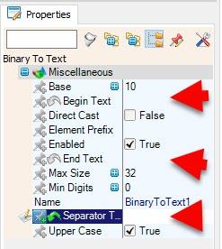 In Visuino Set Components