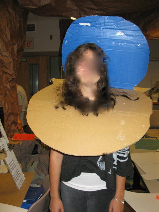 Cool Cardboard Clam Costume