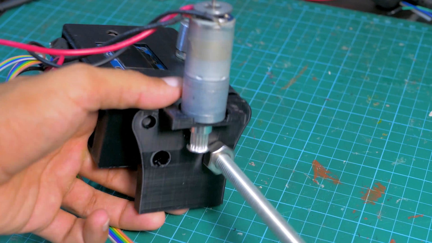 Object Tracking Camera Slider With Rotational Axis. 3D Printed & Built ...