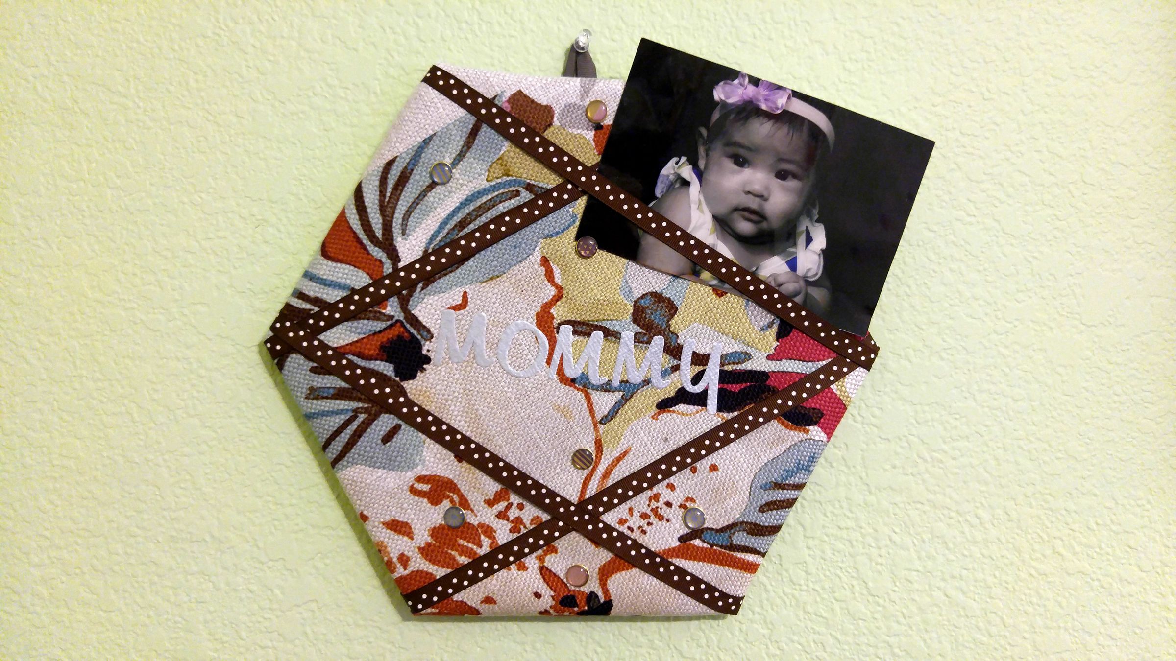Fabric Covered Cork Board