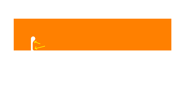 Trim the Slot for Rounded Areas