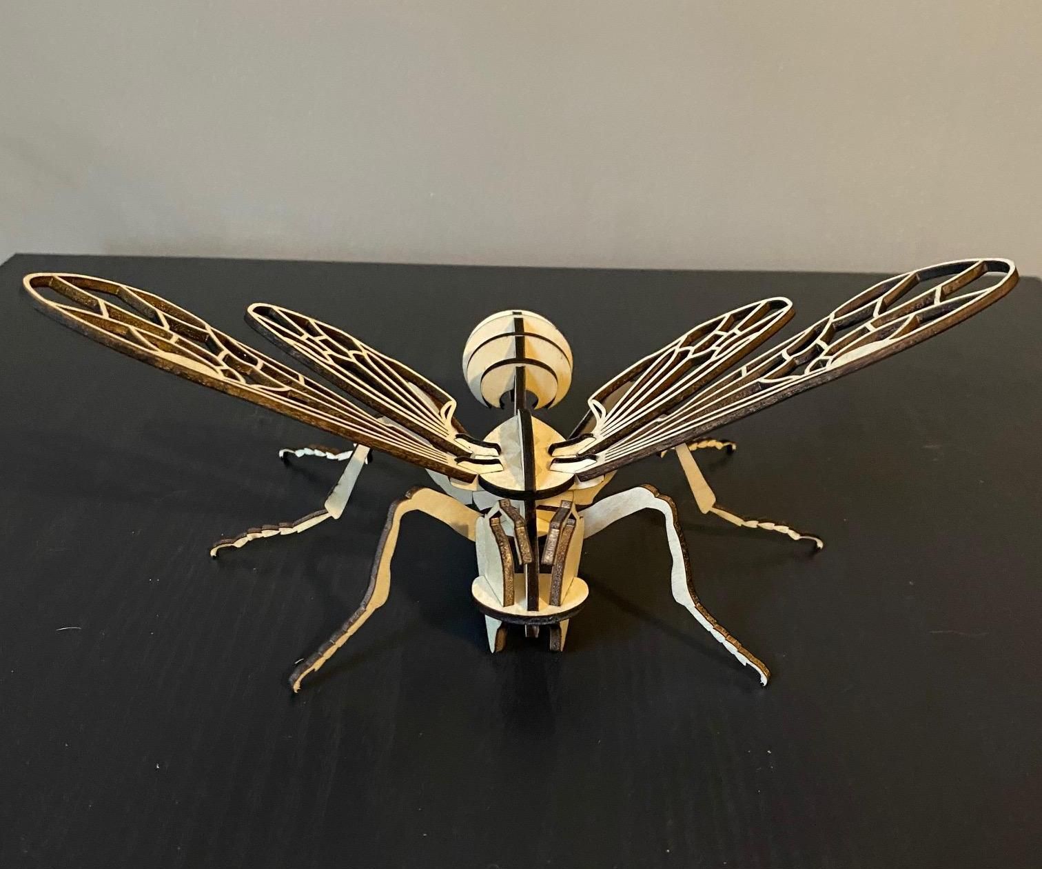 Laser Cut Bee Model