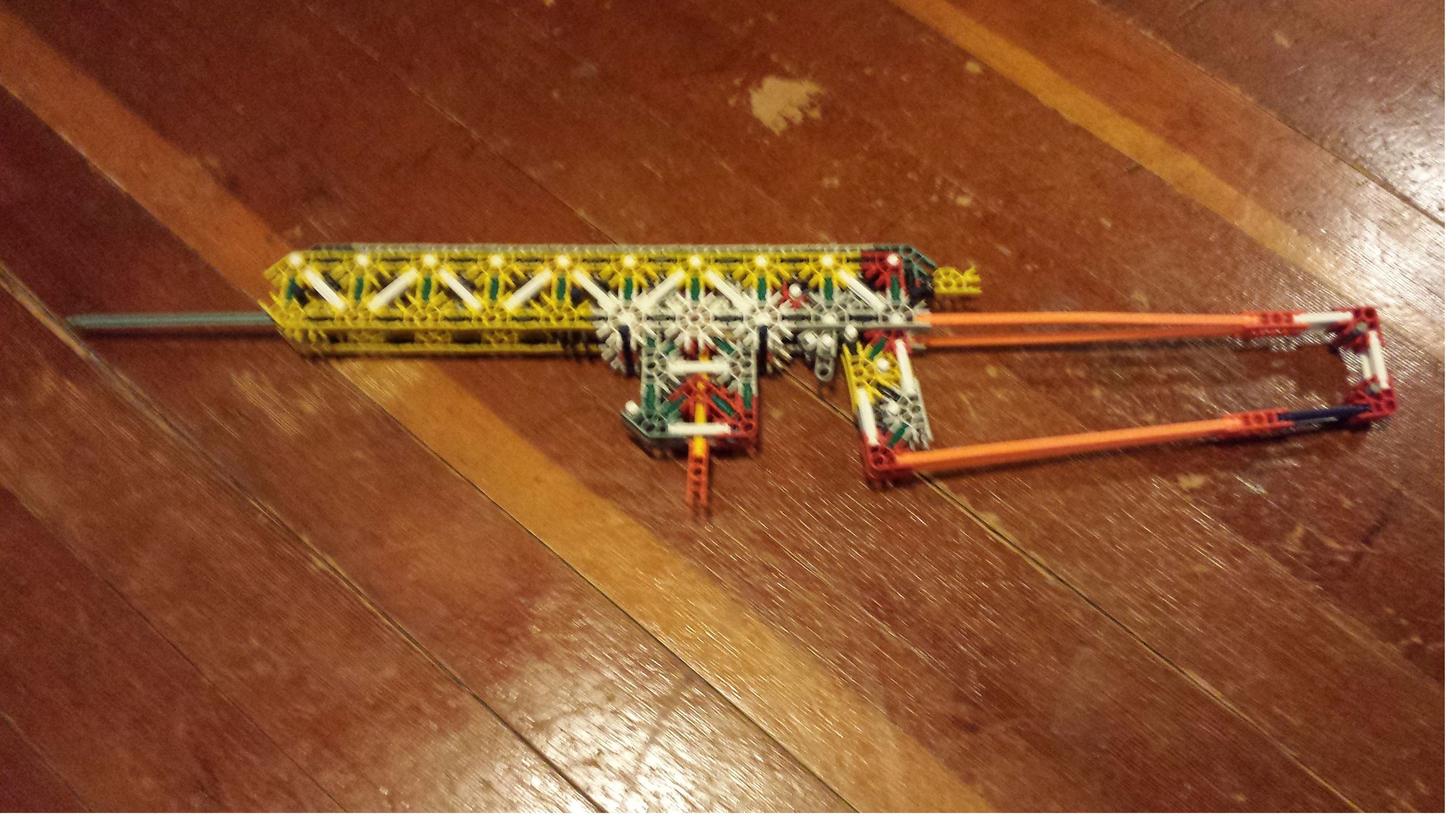 Knex SRGAR (SumRndmGuy's Assault Rifle)