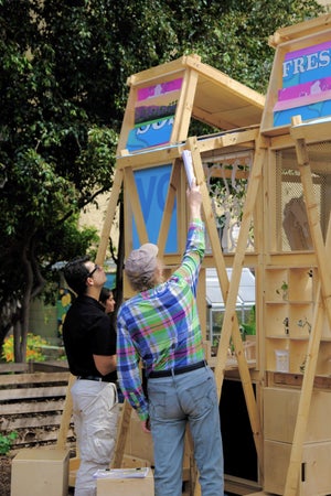 Fragments: Movie Set Scraps to Shelter Design Structure