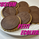 Custom Chocolate Cookies, Using Silicon, 3D Printing, Fusion 360 and Chocolate