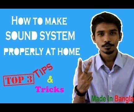 How to Design a SOUND SYSTEM Properly (Top 3 Tricks) -with Measurements