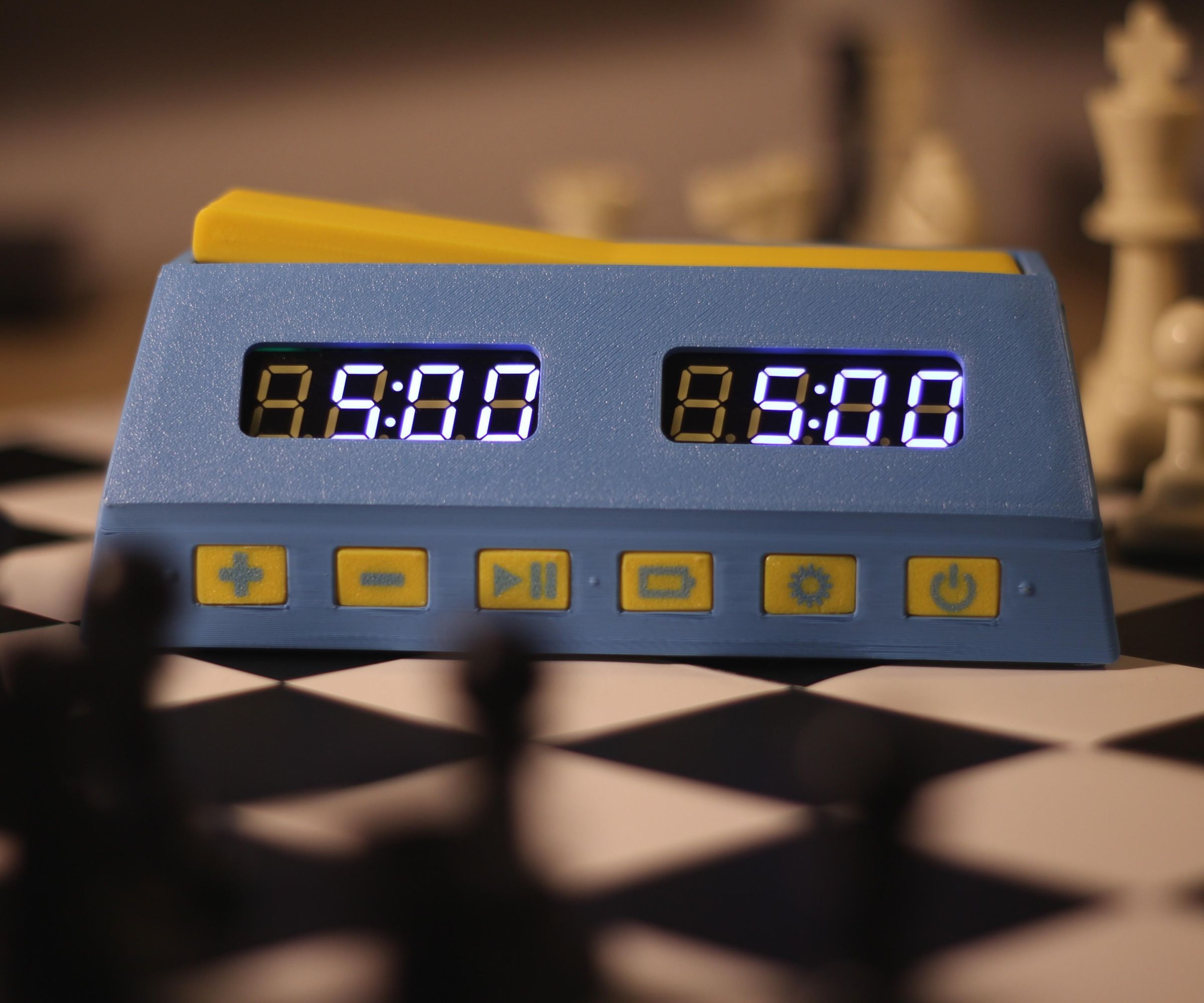 Chess Clock - Open Source 3D Printed and Powered by ESP32