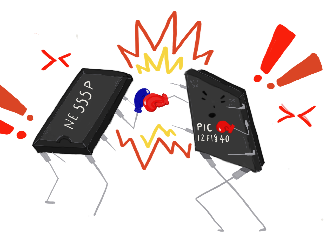 Microcontroller V's 555 Timer - Motor Speed Controller Showdown