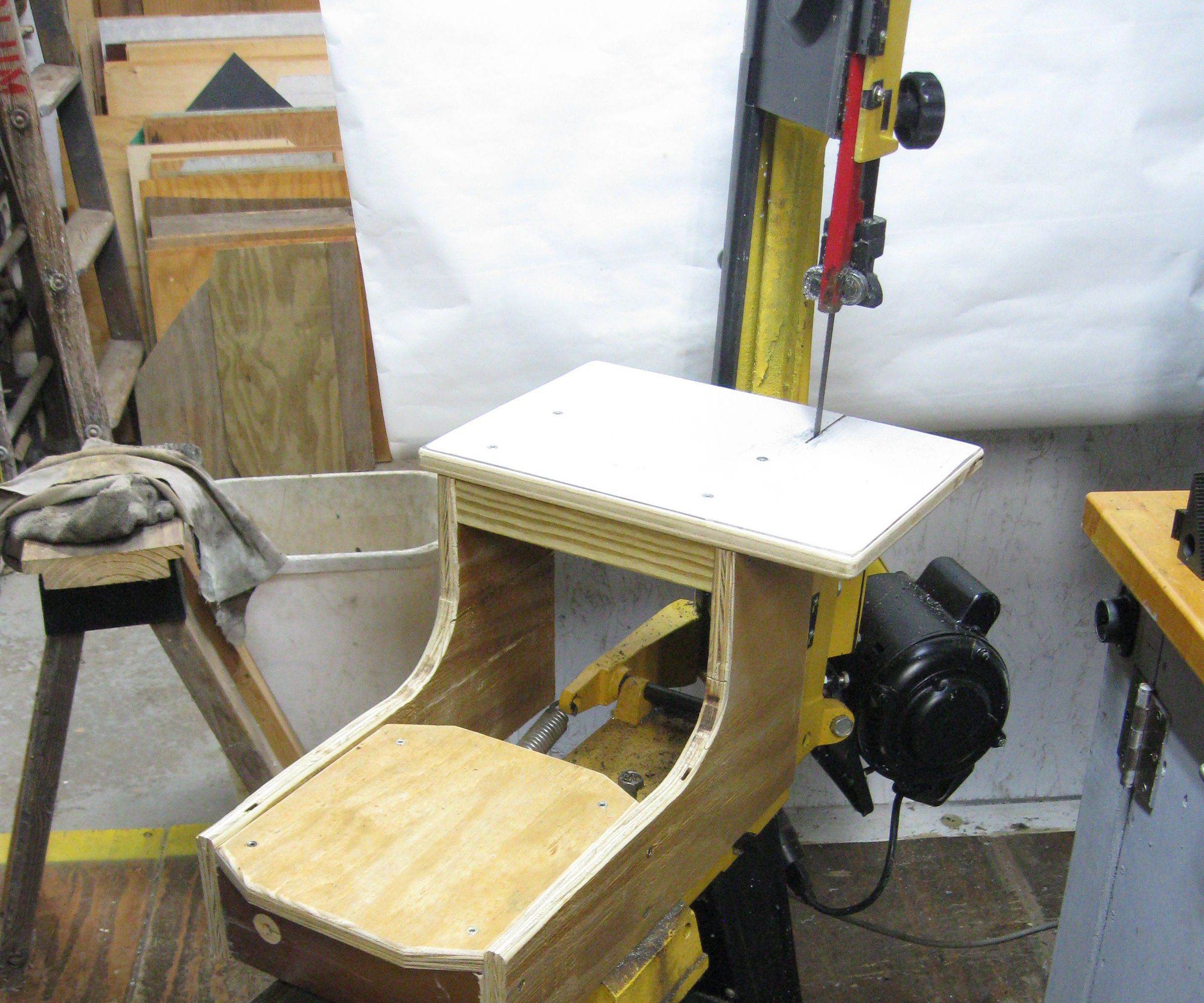 Vertical Bandsaw Table