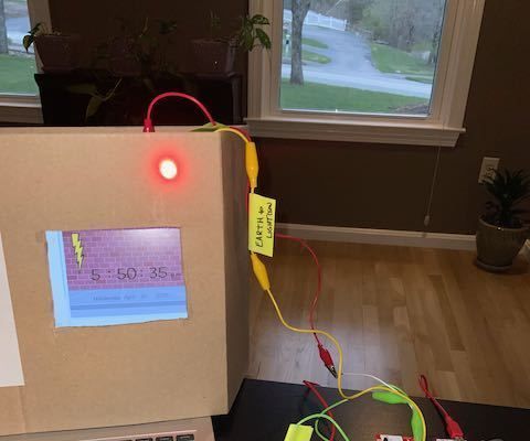 Light Up Sign-IN/OUT