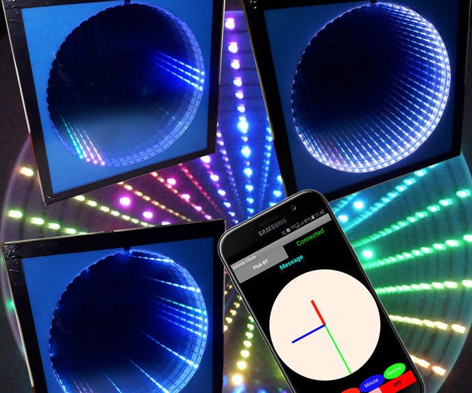 RGB Infinity Clock With Own BT App : 15 Steps (with Pictures ...
