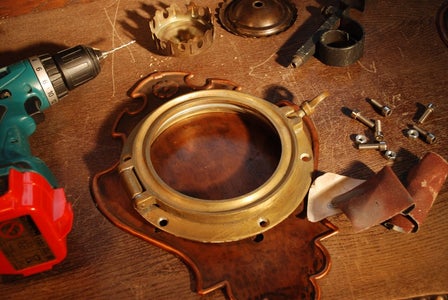 Steampunk Wearable Timemachine