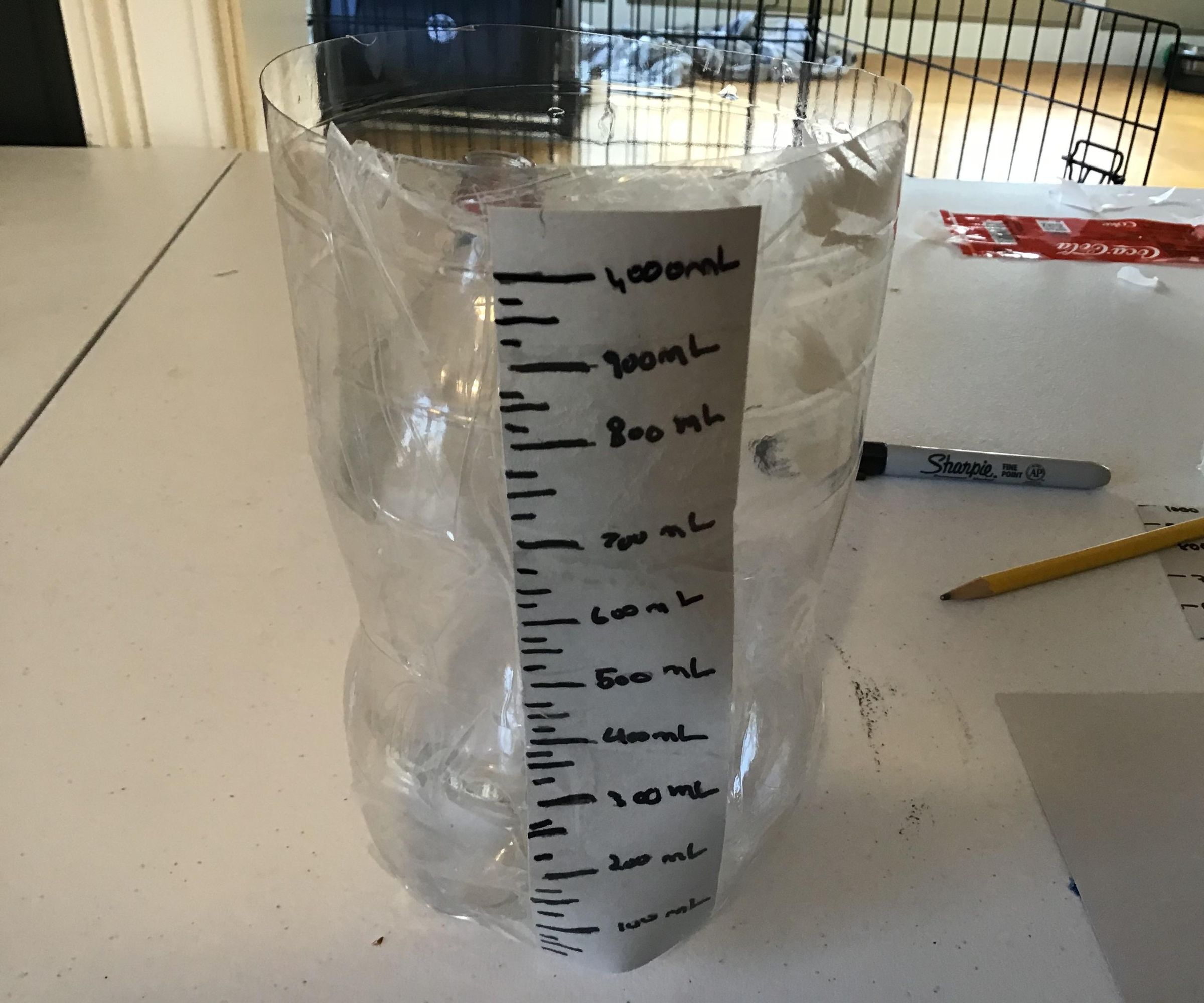 Make a Balance Scale and a Graduated Cylinder