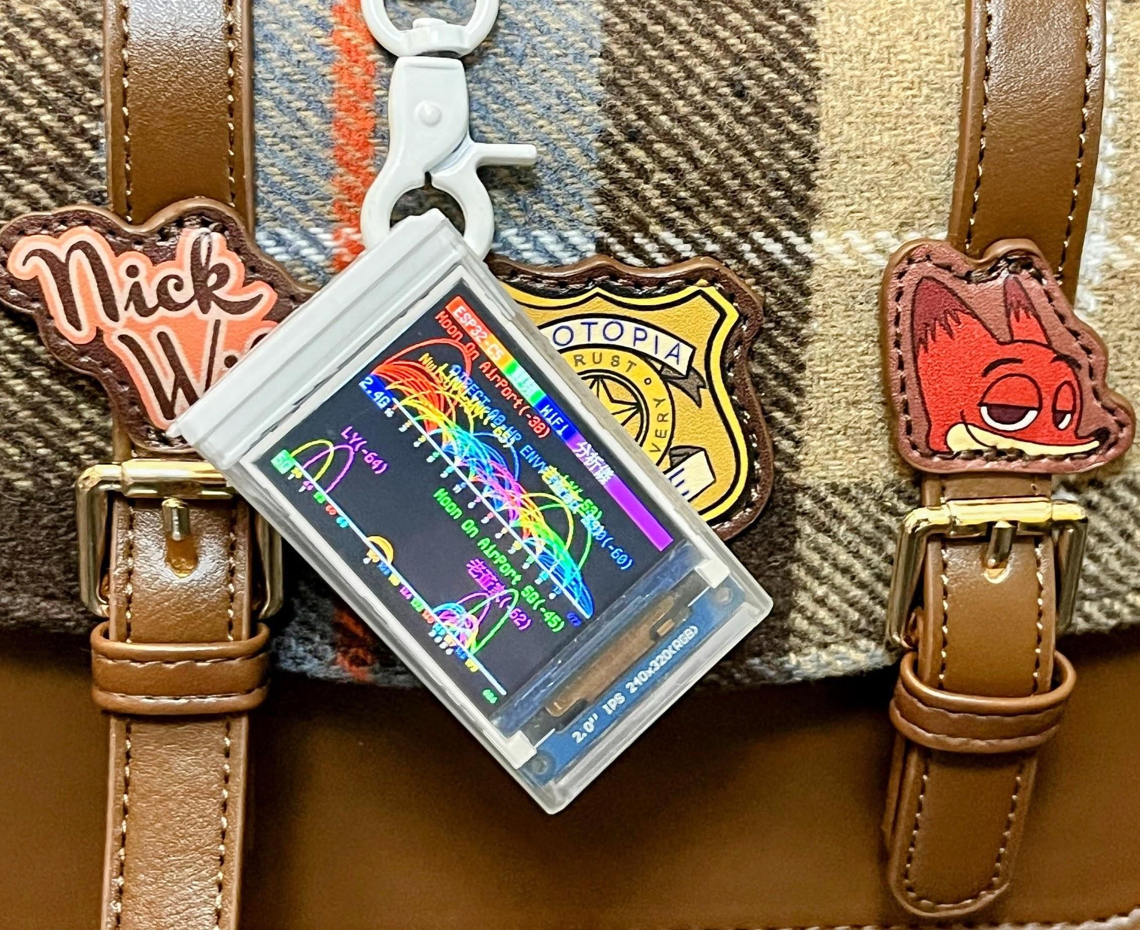 Portable Dual Band WiFi Analyzer