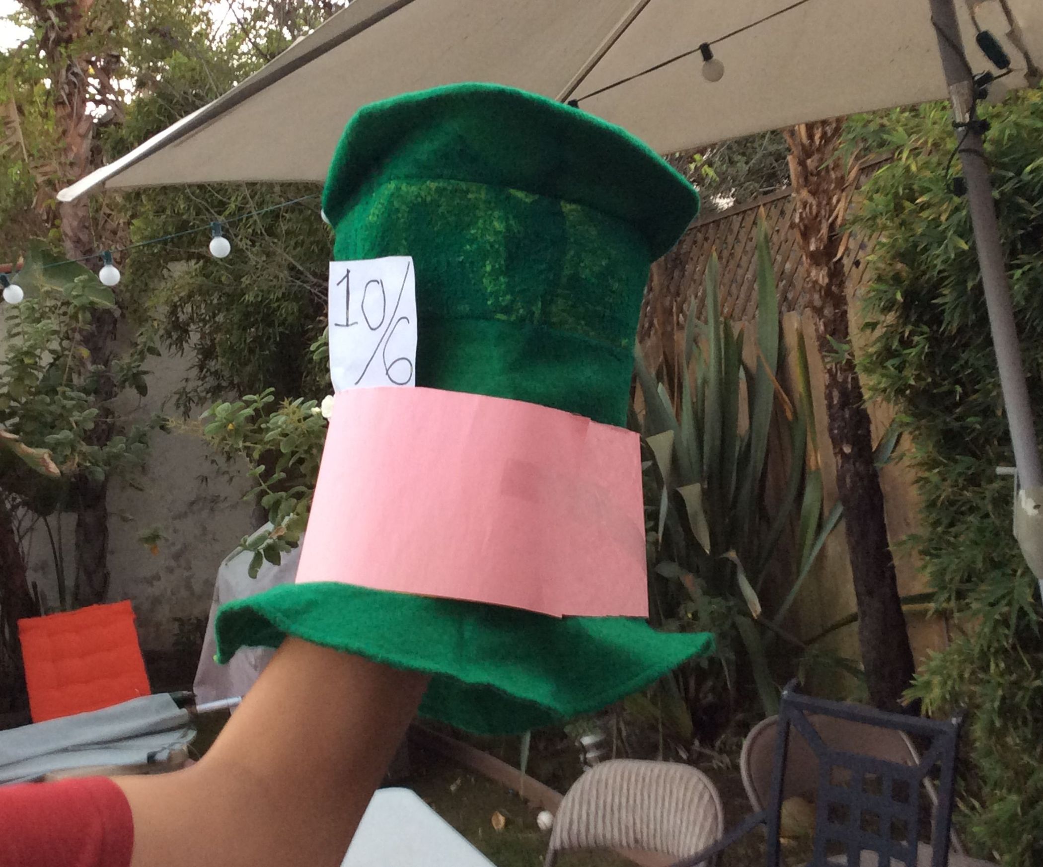 Make a Mad Hatter Inspired Hat : 6 Steps (with Pictures) - Instructables