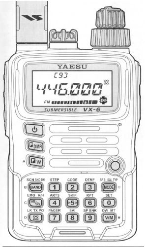 Setting Up a VX-6 Ham Radio for the Beginner