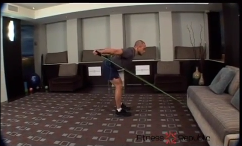 Double Arm Fly With Toning Tube Workout