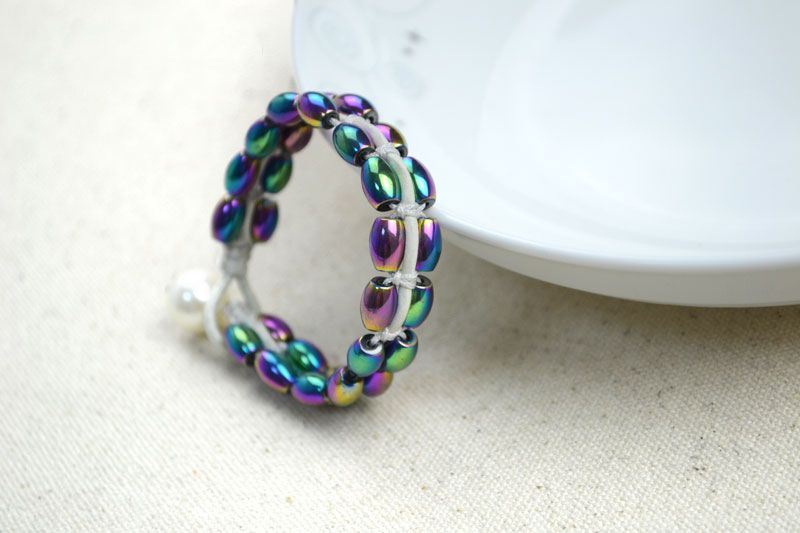 Exclusive Diy Jewelry Crafts-mothers Day Bracelet Out of String and Beads