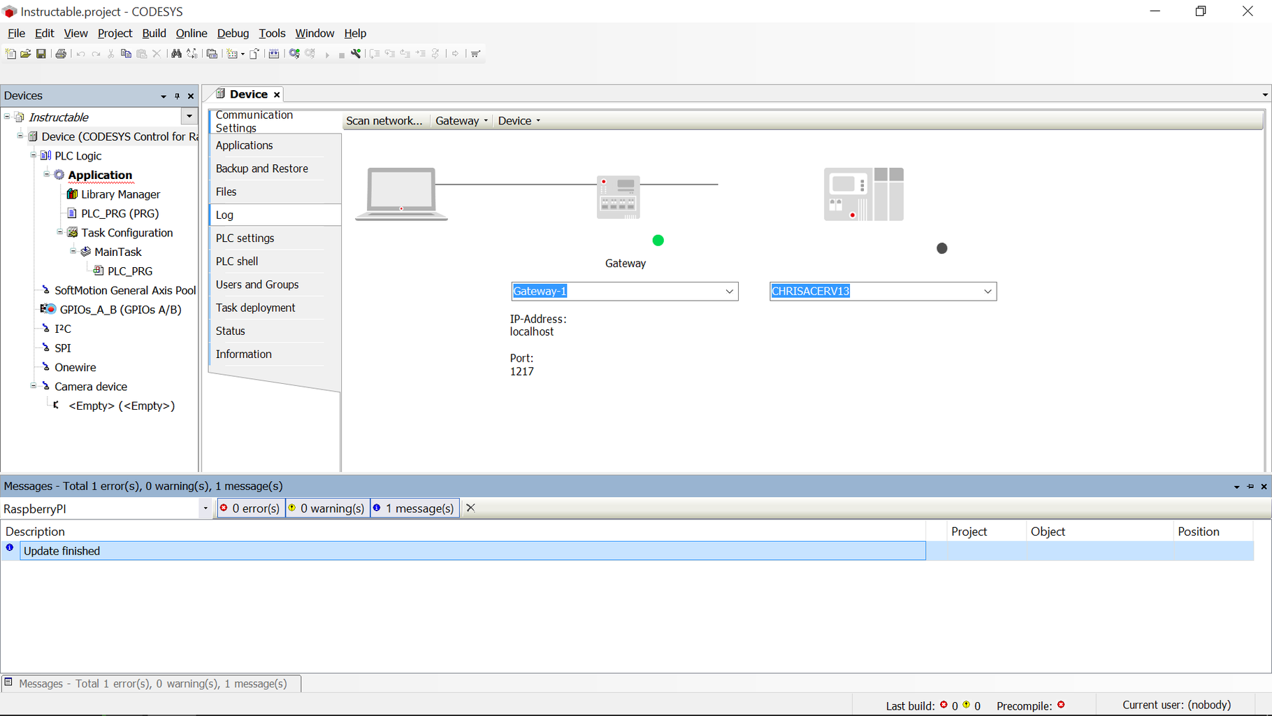 Programming Raspberry Pi With CODESYS : 8 Steps - Instructables