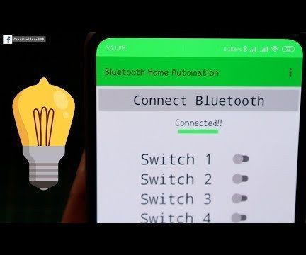 Control Room Lights With Android Phone Project