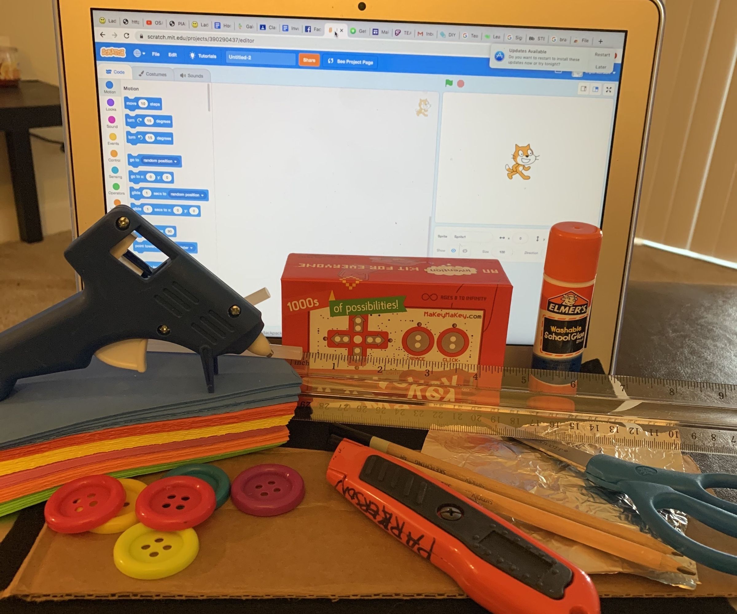 Assistive Technology for Speech Difficulties Using MakeyMakey W/ Scratch 