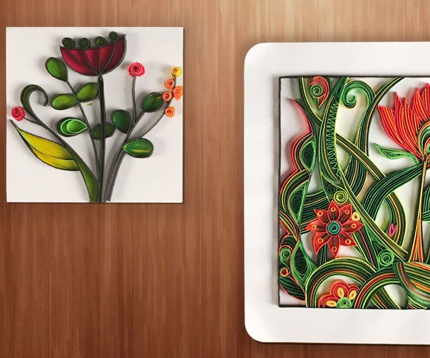 Quilling Designs | Wall Decorating Ideas | DIY Paper Crafts 