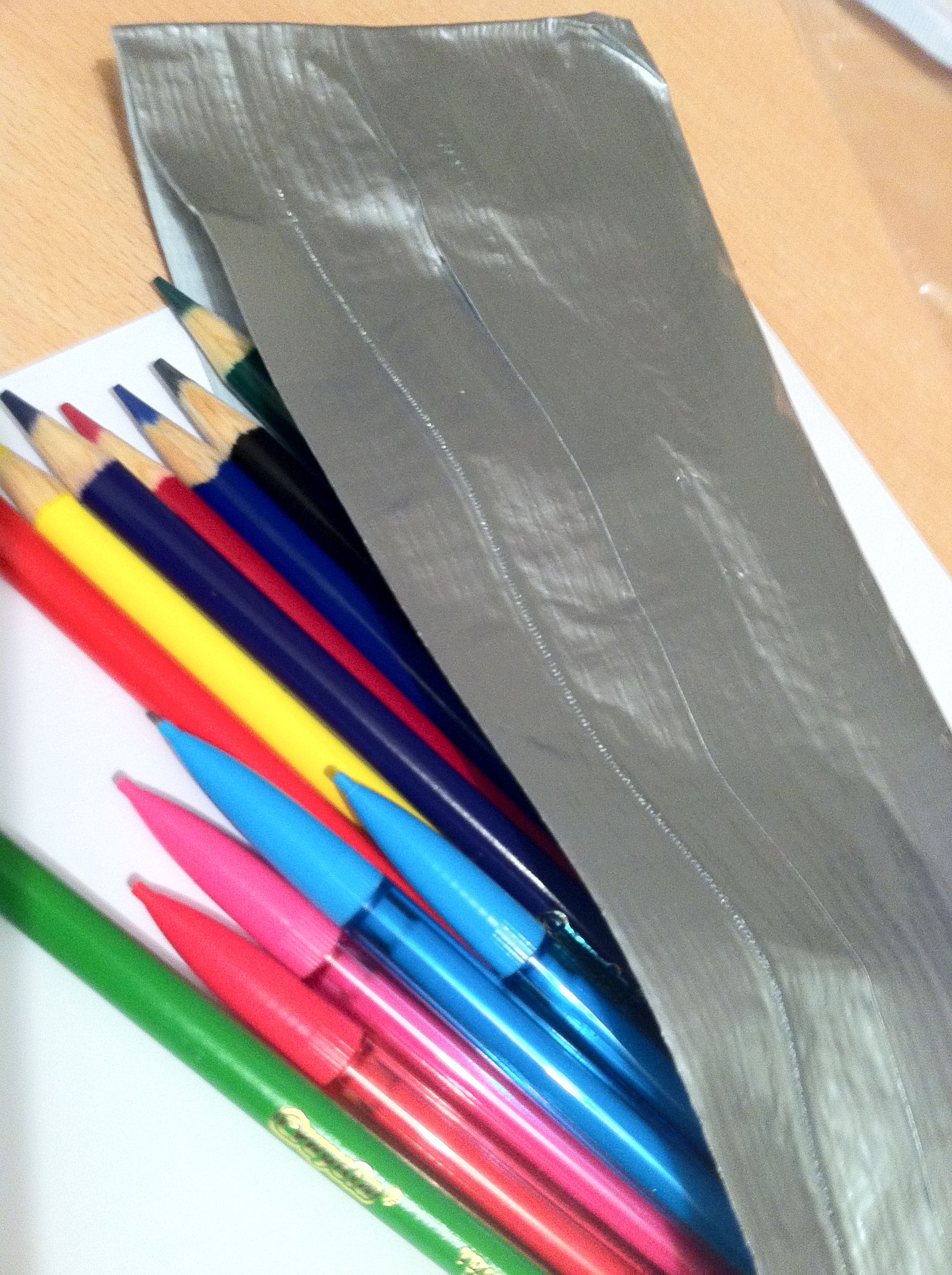 Easy Simple Duct Tape Pencil Case