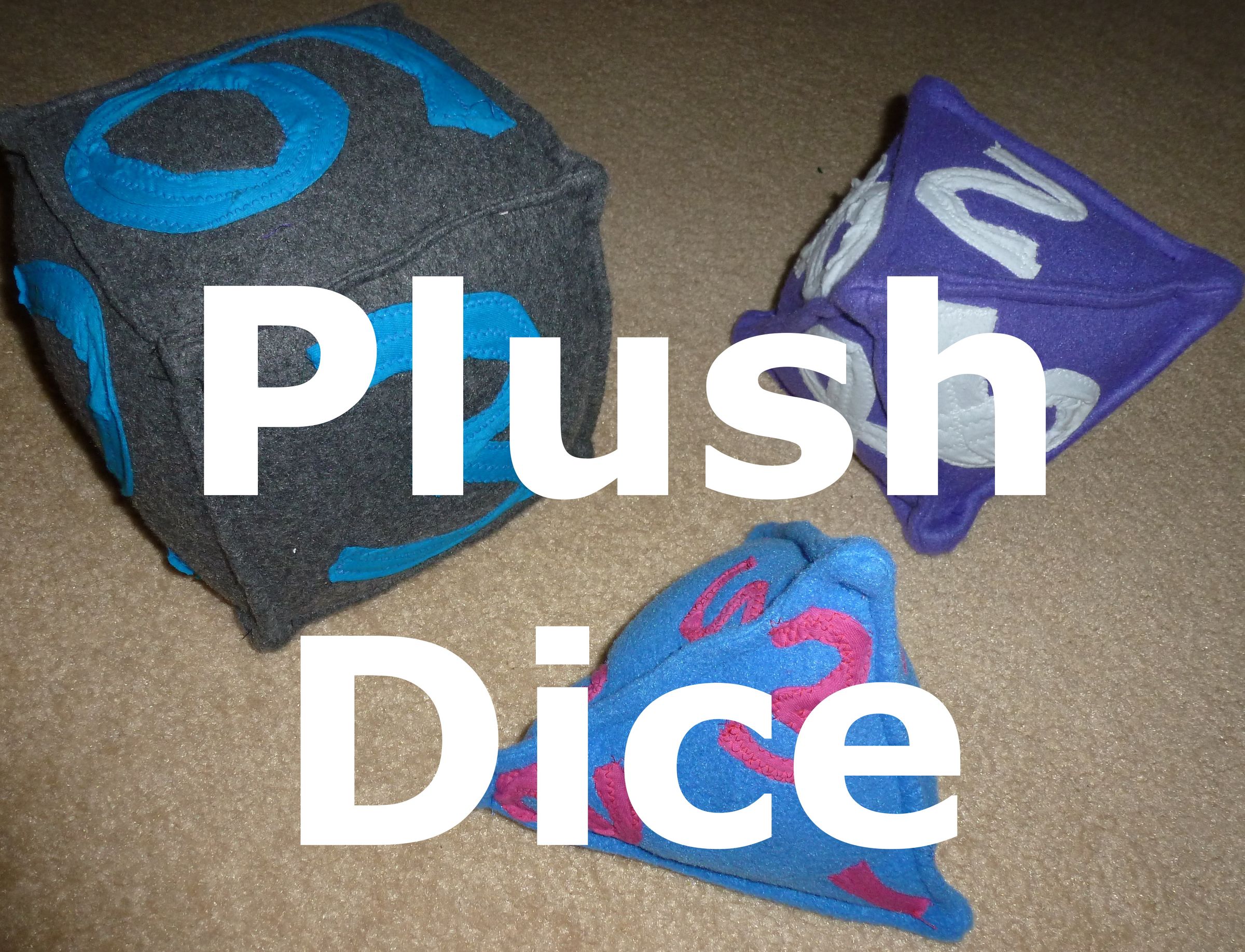 Plush Dice