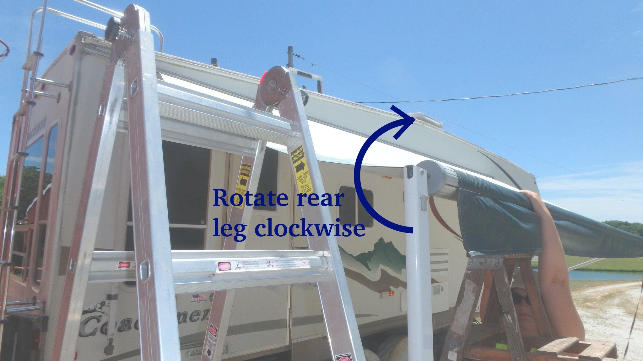RV Awning Tension Adjustment 12 Steps Instructables