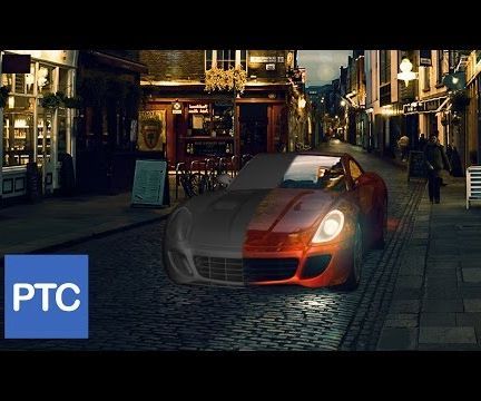 Compositing 3D Models Into Photographs Using Photoshop 