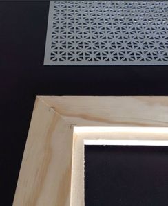 With the Router Create Something Like This to Sit the Metal Sheet in Place