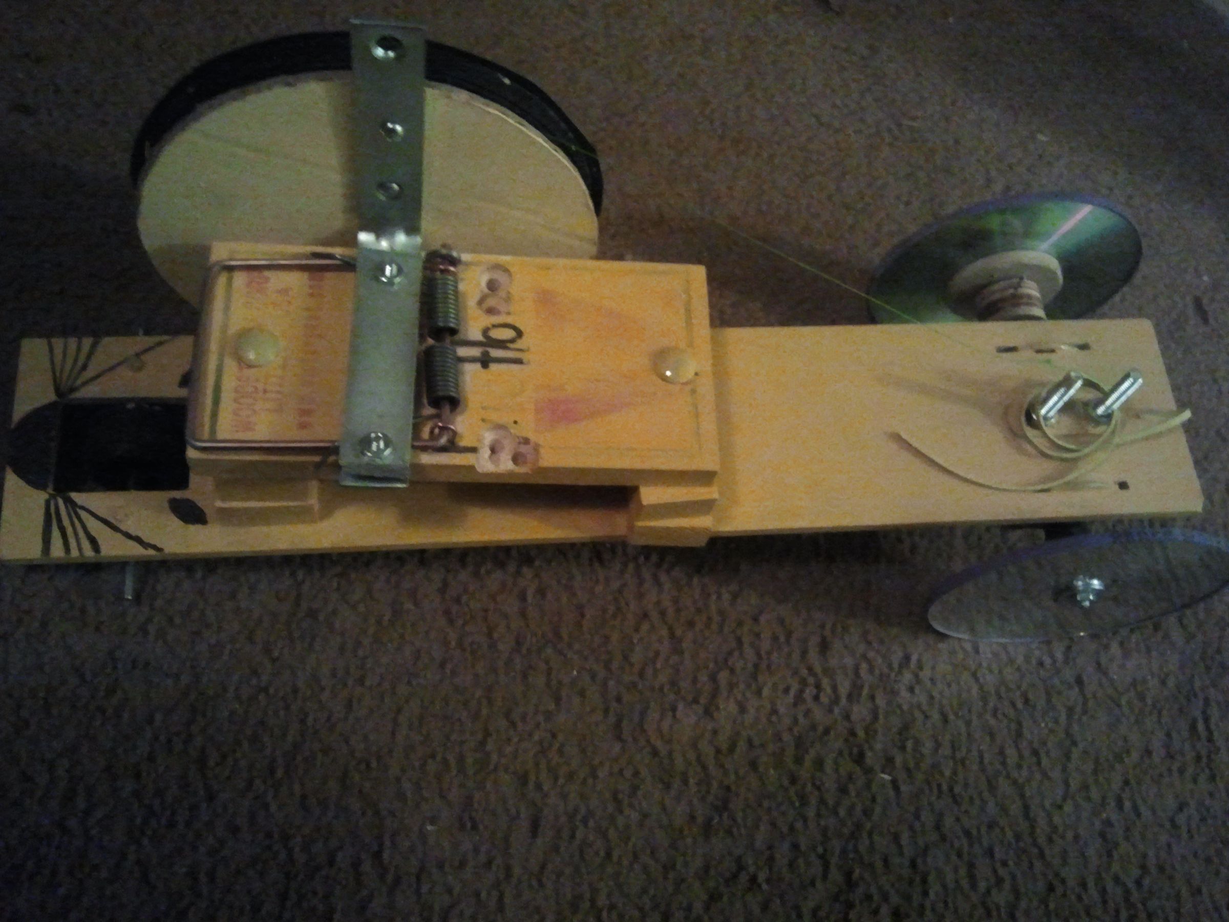 Rat-trap Powered Vehicle